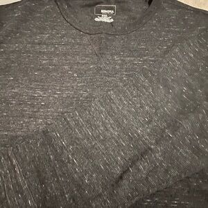 Sonoma Charcoal Heather Long Sleeve Top